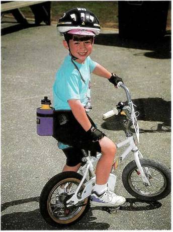 Правильная посадка ребенка на велосипеде