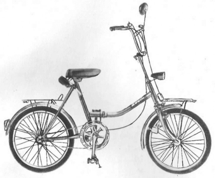 Велосипед для взрослых разборный Минск 113-322